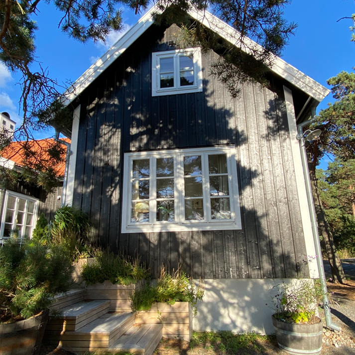 Traditionell arkitekt Stockholms skärgård